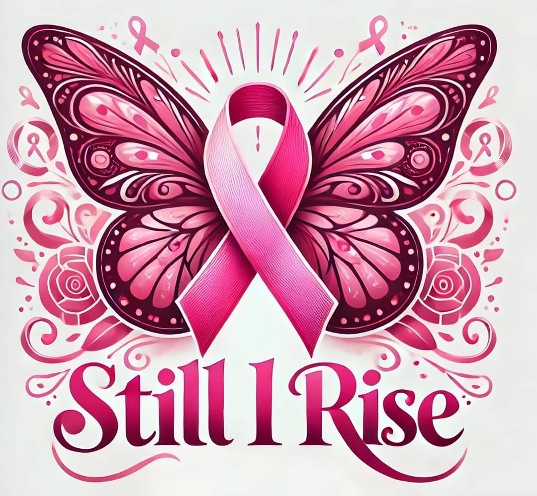 PINK BREAST CANCER BUTTERFLY DIGITAL
